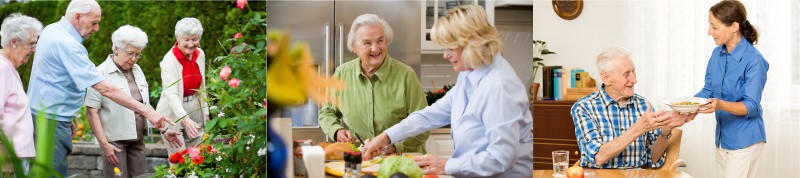 Verschiedene Situationen in Gastfamilien